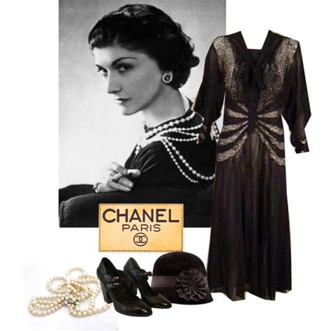 quizzclub what famous black garment was popularized by coco chanel|coco chanel black clothing.